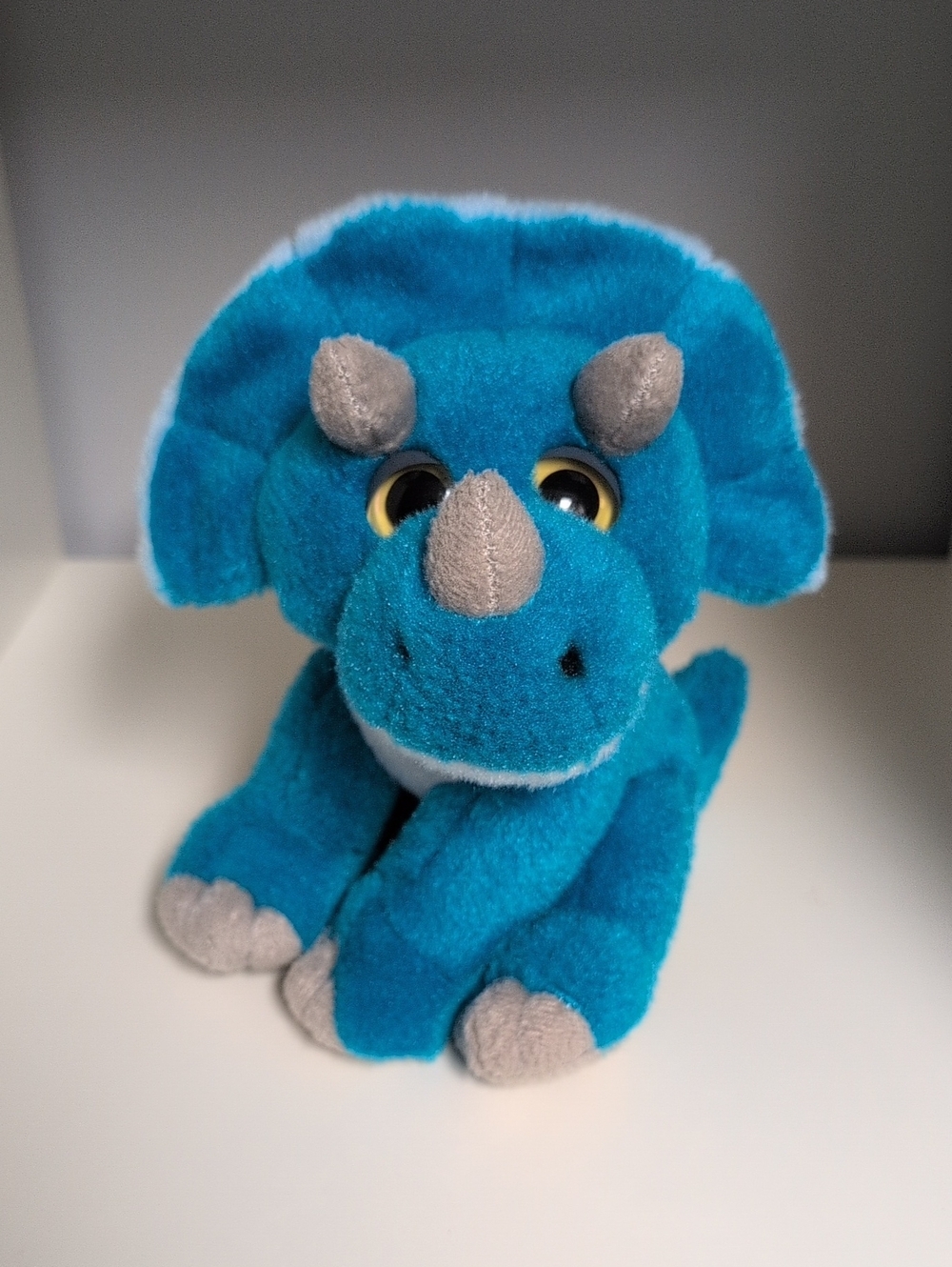 Wild Republic 2012 Blue Dino Plush 7" Dinosaur Plush Boys Kids